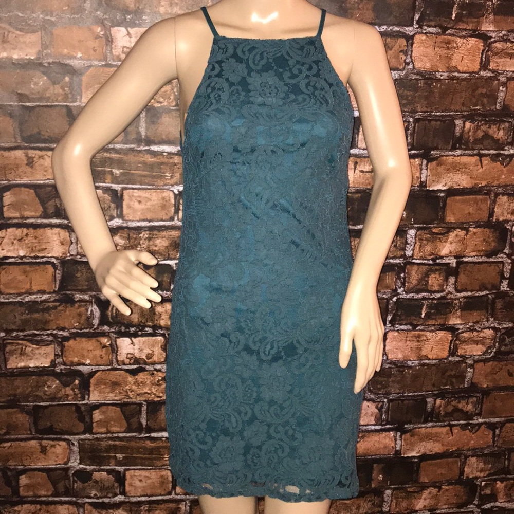 Bishop + Young mini lace dress Anthropologie - Picture 1 of 8